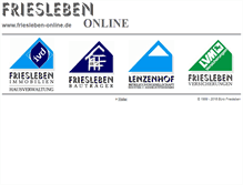 Tablet Screenshot of friesleben-online.de